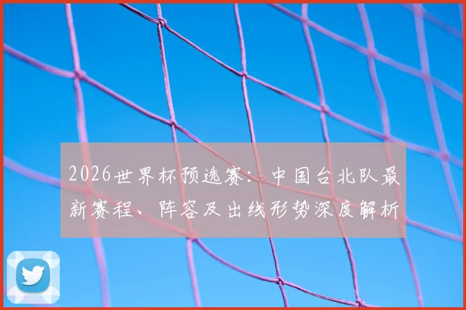 2026世界杯预选赛：中国台北队最新赛程、阵容及出线形势深度解析