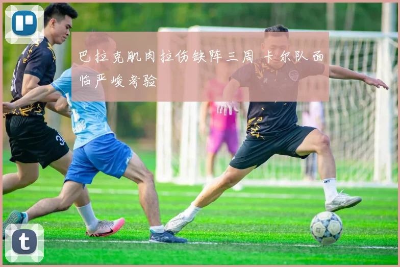 巴拉克肌肉拉伤缺阵三周 卡尔队面临严峻考验
